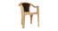 Caesar Plastic Chair (Beige Finish) by Urban Ladder - Side View - 