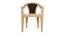 Caesar Plastic Chair (Beige Finish) by Urban Ladder - Close View - 