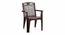 Clinton Plastic Chair (Brown Finish) by Urban Ladder - Front View - 
