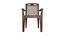Clinton Plastic Chair (Brown Finish) by Urban Ladder - Side View - 