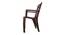 Clinton Plastic Chair (Brown Finish) by Urban Ladder - Top Image - 
