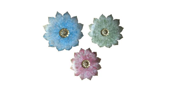 W-Maria Floral Decor Set Of 3 (Multicolor) by Urban Ladder - Front View Design 1 - 681823