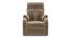 Simpson Manual Recliner (Brown, One Seater) by Urban Ladder - Side View - 682214