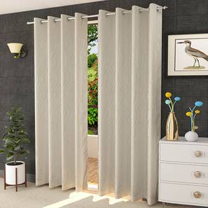 Cotton Curtains Design Cream Cotton Room Darkening Door Curtain