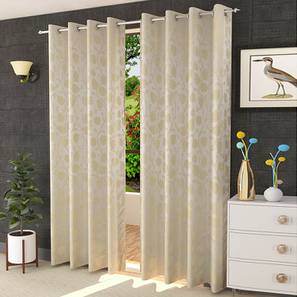 presto Cream Cotton Room Darkening Door Curtain-picture-15