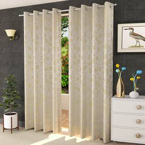 Cotton Curtains Design Cream Cotton Room Darkening Door Curtain