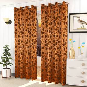 presto Brown Cotton Room Darkening Door Curtain-picture-15