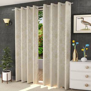 Cotton Curtains Design Cream Cotton Room Darkening Door Curtain