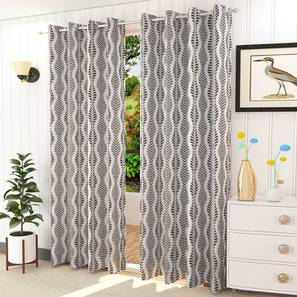 presto Black Cotton Room Darkening Window Curtain-picture-11