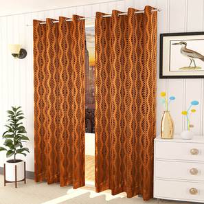 presto Brown Cotton Room Darkening Door Curtain-picture-18