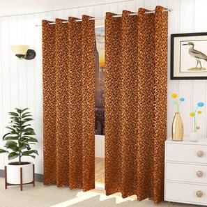 presto Brown Cotton Room Darkening Door Curtain-picture-20