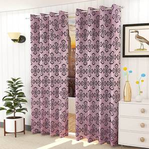 presto Pink Cotton Room Darkening Door Curtain-picture-11