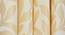 Isolde Cream Color Floral Window Curtain - Set of 2 (Cream, Eyelet Pleat) by Urban Ladder - Ground View Design 1 - 682513