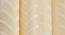 Nova Cream Color Abstract Long Door Curtain - Set of 2 (Cream, Eyelet Pleat, Long Door Curtain Type) by Urban Ladder - Ground View Design 1 - 682552