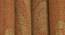 Dia Brown Color Abstract Window Curtain - Set of 2 (Brown, Eyelet Pleat) by Urban Ladder - Ground View Design 1 - 682577