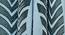 Lucy Blue Color Abstract Long Door Curtain - Set of 2 (Blue, Door Curtain Type, Eyelet Pleat) by Urban Ladder - Ground View Design 1 - 682622