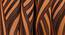 Olivia Brown Color Abstract Window Curtain - Set of 2 (Brown, Eyelet Pleat) by Urban Ladder - Ground View Design 1 - 682661