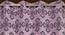 Phoebe Pink Color Geometric Window Curtain - Set of 2 (Pink, Eyelet Pleat) by Urban Ladder - Design 1 Side View - 682854