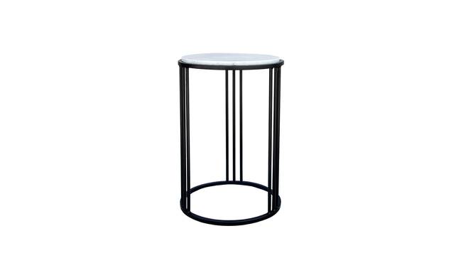 Tigno Side Table (Black Finish) by Urban Ladder - Front View Design 1 - 683767