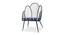 Royal Orchid Chair (Black) by Urban Ladder - Front View Design 1 - 683773