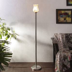 Ocean Multicolour Glass Floor Lamp with Steel Steel Base-image-6