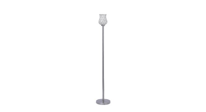 Pearl Multicolour Glass Floor Lamp with Steel Steel Base (Steel) by Urban Ladder - Front View Design 1 - 683970