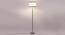 Jewel Multicolour Fabric Floor Lamp with Steel Steel Base (Steel) by Urban Ladder - Design 1 Side View - 683996