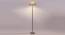 Heath Beige Natural Fiber Floor Lamp with Steel Steel Base (Steel) by Urban Ladder - Design 1 Side View - 684002