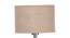 Crystal Beige Natural Fiber Floor Lamp with Steel Steel Base (Steel) by Urban Ladder - Ground View Design 1 - 684028