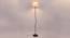 Cleo Multicolour Fabric Floor Lamp with Black Iron Base (Black) by Urban Ladder - Design 1 Side View - 684092