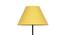 Jagger Yellow Fabric Floor Lamp with Black Iron Base (Black) by Urban Ladder - Ground View Design 1 - 684113