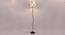 Poppy Multicolour Fabric Floor Lamp with Black Iron Base (Black) by Urban Ladder - Design 1 Side View - 684206