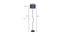 Hugo Maroon Natural Fiber Floor Lamp with Black Iron Base (Black) by Urban Ladder - Design 1 Dimension - 684245