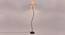 Kai Grey Fabric Floor Lamp with Black Iron Base (Black) by Urban Ladder - Design 1 Side View - 684296
