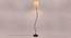 Ruby Beige Natural Fiber Floor Lamp with Black Iron Base (Black) by Urban Ladder - Design 1 Side View - 684298