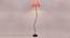 Cora Pink Natural Fiber Floor Lamp with Black Iron Base (Black) by Urban Ladder - Design 1 Side View - 684300
