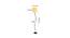 Mia Yellow Fabric Floor Lamp with Black Iron Base (Black) by Urban Ladder - Design 1 Dimension - 684328