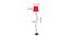 Ella Red Fabric Floor Lamp with Black Iron Base (Black) by Urban Ladder - Design 1 Dimension - 684329