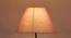 Pet Grey Fabric Floor Lamp with Black Iron Base (Black) by Urban Ladder - Ground View Design 1 - 684403