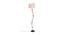 Dorys Multicolour Fabric Floor Lamp with Black Iron Base (Black) by Urban Ladder - Front View Design 1 - 684488