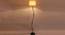 Rastus Off White Fabric Floor Lamp with Black Iron Base (Black) by Urban Ladder - Design 1 Side View - 684508