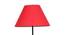 Caterina Red Fabric Floor Lamp with Black Iron Base (Black) by Urban Ladder - Ground View Design 1 - 684571
