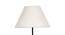Docie White Natural Fiber Floor Lamp with Black Iron Base (Black) by Urban Ladder - Ground View Design 1 - 684577