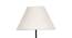 Docie White Natural Fiber Floor Lamp with Black Iron Base (Black) by Urban Ladder - Ground View Design 1 - 684577