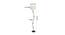 Rastus Off White Fabric Floor Lamp with Black Iron Base (Black) by Urban Ladder - Design 1 Dimension - 684585