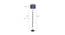Stacey Blue Natural Fiber Floor Lamp with Black Iron Base (Black) by Urban Ladder - Design 1 Dimension - 684602