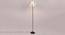 Dirk Multicolour Natural Fiber Floor Lamp with Black Iron Base (Black) by Urban Ladder - Design 1 Side View - 684662