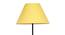 Marieke Yellow Fabric Floor Lamp with Black Iron Base (Black) by Urban Ladder - Ground View Design 1 - 684688