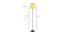 Marieke Yellow Fabric Floor Lamp with Black Iron Base (Black) by Urban Ladder - Design 1 Dimension - 684708