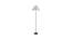 Nikolai Multicolour Fabric Floor Lamp with Black Iron Base (Black) by Urban Ladder - Front View Design 1 - 684749